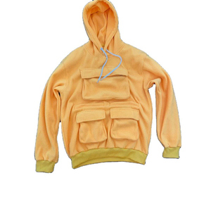 Conjunto Deportivo Unisex al por Mayor, Sudadera con Capucha de Manga Larga, Estilo Casual, Color Sólido, Transpirable, de Algodón - Product Image 5