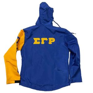 <b>Women</b> Anorak Windbreaker <b>Hooded</b> <b>Jacket</b> Waterproof <b>Lightweight</b> Outdoor Casual <b>Jacket</b> Fashion Utility Coat <b>With</b> Zipper Closure - Product Image 2