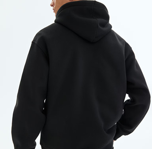 Heavyweight Cotton Hoodie Streetwear <b>Pullover</b> Custom Logo Option Custom OEM ODM - Product Image 3