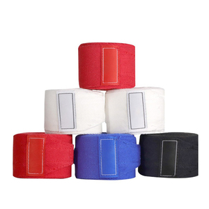 Bandages de boxe élastiques personnalisés avec logo pour arts martiaux MMA, confortables et résistants, pour la lutte et la boxe - Product Image 1