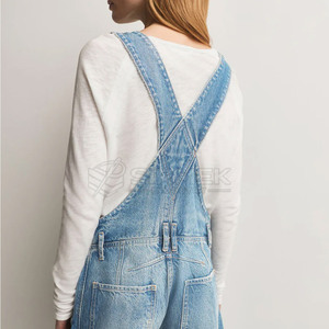 High Quality <b>Women</b> Jeans <b>Overall</b> Casual Workwear Dungarees Streetwear Fashion Bib <b>Overalls</b> Comfortable Adjustable Straps - Product Image 5
