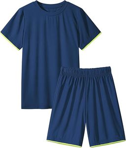 Conjunto de Camisa y Pantalones Cortos de Verano para Hombre, Traje Casual de Dos Piezas, Ligero y Transpirable, Venta al Por Mayor - Product Image 1