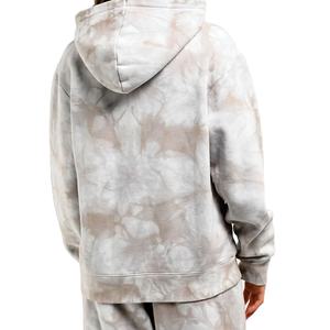 Sweat-shirts à capuche tie-dye unisexes personnalisés, vente en gros, OEM et ODM, marque privée, sweat-shirts en polaire, ensemble streetwear pour les marques de vêtements américaines - Product Image 4