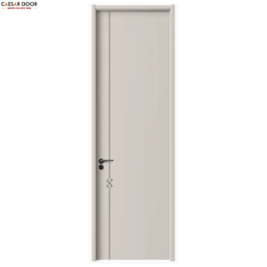 Puerta Interior Moderna de WPC para Hoteles, Escuelas y Oficinas de Alta Gama, Ecológica, Resistente al Agua, Insonorizada, Puertas de Madera Compuesta Acabadas - Product Image 1