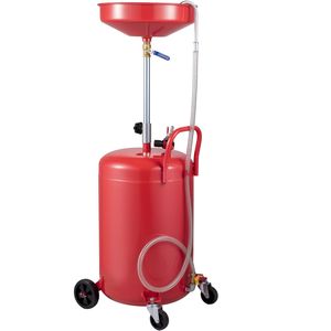 Réservoir de vidange d'huile usagée portable de 20 gallons, draineur pneumatique pour le vidange d'huile, transfert de liquides et de carburant, conteneur pour dispositif de drainage - Product Image 6