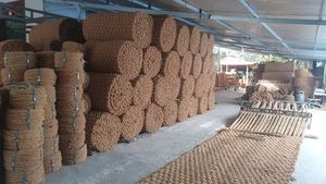 Alfombra de Fibra de Coco Natural, Tapete de Coco Resistente para Uso en Interiores y Exteriores, Precio al por Mayor - Product Image 4