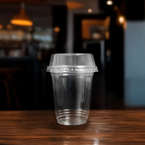 Gobelets jetables ronds en PP transparent à paroi simple QUANG QUAN, diamètre 95 mm, non toxiques, durables, pour café et boissons froides - Product Image 6