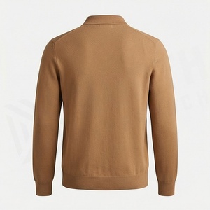 Polo zippé homme haute performance, tissu léger à séchage rapide, anti-odeur, idéal pour l'été, couleur personnalisable - Product Image 2