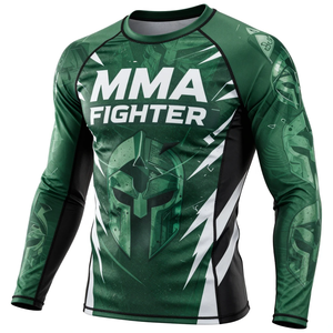 Camiseta de Compresión para Hombre de Alta Calidad, Transpirable, de Secado Rápido, Spandex y Poliéster, Manga Larga, Pedidos al por Mayor OEM desde Pakistán - Product Image 2