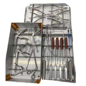 PISSCO Lumbar Spine Neurosurgical <b>Instruments</b> Set Lumbar Spine Surgery <b>Instrument</b> Set Spinal Neurosurgery <b>Instruments</b> Set - Product Image 1