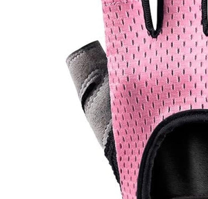 Half Finger Fitness <b>Gloves</b> <b>Black</b> Blue Mesh Breathable Gym Training Unisex Pull On - Product Image 5