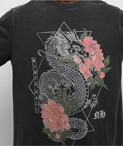 เสื้อยืดคอตตอนทรงบ็อกซี่ แขนสั้นทรงหลวม พิมพ์ลายกราฟิก สไตล์สตรีทแวร์ลำลอง สำหรับผู้ชาย - Product Image 6