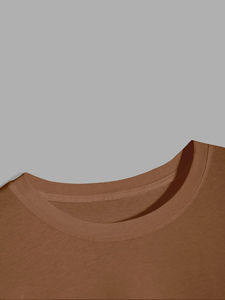 T-shirts personnalisés avec logo, coupe classique pour homme, col rond, imprimé numérique, délavé à l'acide, décontracté, vintage, en coton épais, écologique, haute qualité - Product Image 3