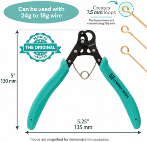 LUMINEX IMPEX LUB=113 <b>Long</b> <b>Nose</b> Stainless Steel Lightweight Smooth Work Jewelry Making Polishing Pliers for Bracelet Making DIY - Product Image 2
