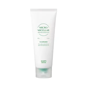 Happy Bath 150g Micro Micellar Soapberry Mousse nettoyante Nettoyant pour le visage de bonne qualité - Product Image 1