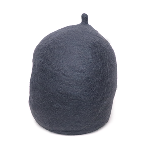 SAMYAK Eco-Friendly Wool Felt <b>Cat</b> Bed Cave Solid Color Soft Indoor Pet Bed Removable Washable Minimalist Style All Seasons Use - Product Image 4