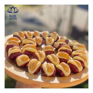 Excellent Rapport Qualité-Prix 2026 : Jujubes Rouges Fourrées aux Noix de Cajou – Idéales pour les Collations Quotidiennes et les Partages Festifs - Product Image 1