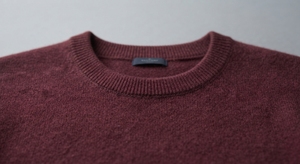 เสื้อสเวตเตอร์ไหมพรมผสมขนสัตว์สำหรับผู้ชาย คอกลม แขนยาว สีพื้น สไตล์ลำลองและธุรกิจ - Product Image 4