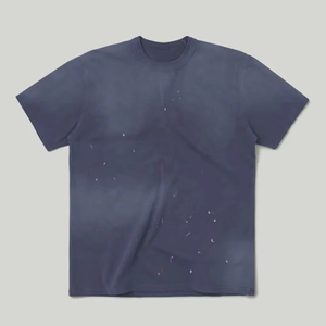 T-shirts pour hommes délavés à l'acide, fabriqués au Pakistan, best-sellers, nouvelle mode, style Ringer, légers, streetwear - Product Image 1