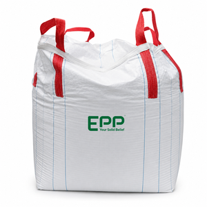 Free Sample 1100lbs 2200lbs Large Circular Container Bulk Bags 1450D Made in Vietnam Tubular Dustproof Jumbo Bag PP for Feed - Product Image 1