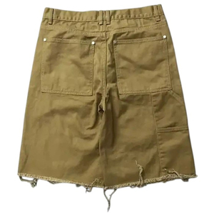 Servicio OEM: Pantalones Cortos de Mezclilla para Hombre, Transpirables, Corte Recto, Cintura Media, Estampado Digital, Cierre de Cremallera, Alta Calidad, Estilo Casual de Invierno - Product Image 3