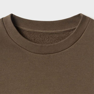 Suéter de Punto Oversize Unisex, Color Sólido, Manga Farol, Cuello Redondo, Ropa Casual de Otoño - Product Image 6