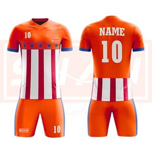 ชุดเครื่องแบบฟุตบอลใหม่ชายและหญิงชุดอุปกรณ์พร้อมใช้งานแห้งเร็วน้ำหนักเบาเสื้อยืดอเมริกันฟุตบอล - Product Image 4