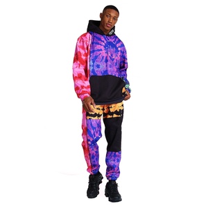 ชุดกีฬาแบบสวมหัวผูกย้อมสีแบบกำหนดเองชุดวอร์มสำหรับผู้หญิงแฟชั่นระบายอากาศได้ดีดีไซน์ใหม่2026 - Product Image 1