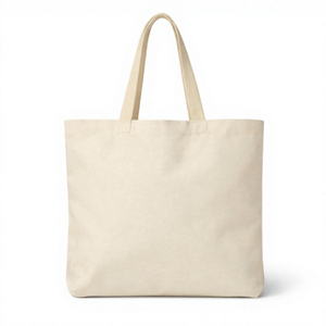 Sac fourre-tout en toile de qualité supérieure, personnalisé, moyen, avec poignée épaule, réutilisable, pour la plage, pour femmes. - Product Image 3