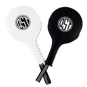 Cibles de frappe en cuir PU professionnel pour Taekwondo et Boxe, durables, avec logo personnalisé, OEM, vente en gros - Product Image 2