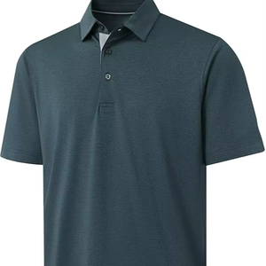 เสื้อโปโลชายทรงเข้ารูป พร้อมบริการสกรีนโลโก้ ป้ายแบรนด์ และงานปัก สำหรับธุรกิจหรือชุดยูนิฟอร์มทีม - Product Image 1