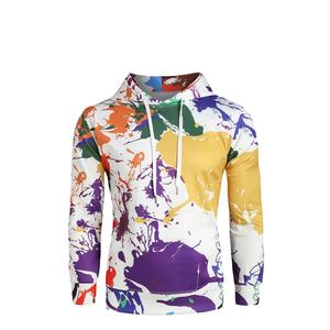 Sudadera con capucha para hombre con forro de punto y estampado completo personalizado, jersey con estampado digital, sudaderas con capucha impresas en 3D - Product Image 2