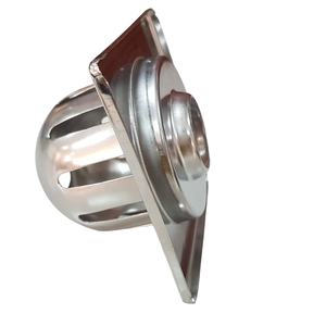 Drains de sol carrés en acier inoxydable de 2 pouces pour balcon, terrasse, salle de bain, cuisine Design anti-obstruction pour la maison et l'industrie - Product Image 4