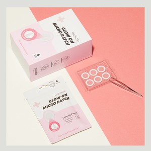 <b>winter</b> <b>face</b> <b>mask</b> Korean K-Beauty Dailydeul Glow On Micro Patch 7mg x 6 Patches 10 Pieces 1 Box Made in Korea - Product Image 5
