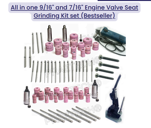 Kit de Rectificado de Asientos de Válvulas de Motor Todo en Uno de 9/16" y 7/16" - Product Image 1