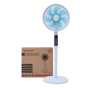 Ventilateur d'arbre vietnamien 18 pouces pour usage domestique, corps en plastique, KB-1815B, faible bruit, commande mécanique, ventilateur de refroidissement d'air - Product Image 5