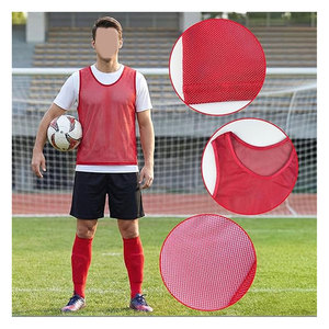 Pennies for Soccer Scrimmage Vest Practice Jersey Lightweight Breathable Training Bib for Team Sports Football Practice Gear - Product Image 5