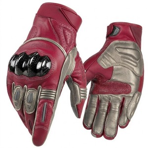 Guantes de Cuero para Motocicleta, Puño Corto, Compatibles con Pantalla Táctil, Mercado de EE. UU. y Europa, Venta al Por Mayor 2026 - Product Image 6
