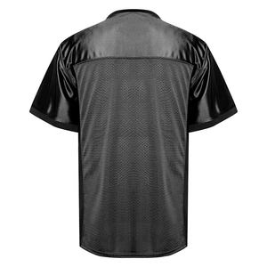 Camiseta Deportiva de Malla Personalizada para Fútbol Americano, Uniforme de Rugby, Ropa para Fiestas Hip Hop, Transpirable - Product Image 2