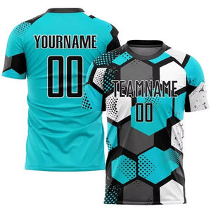 Uniforme de Fútbol de Diseño Único, Color y Logotipo Personalizados, Ropa Deportiva de Fútbol de Secado Rápido, Cómoda y Transpirable - Product Image 5
