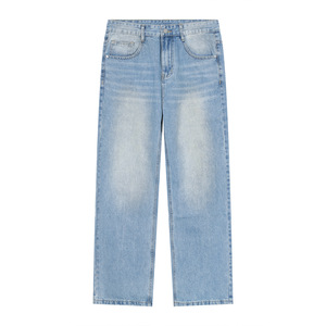 Pantalon baggy bleu pour homme, jeans streetwear pour homme, jeans personnalisés pour homme, jeans baggy - Product Image 6