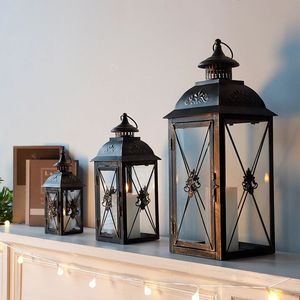 Unique Design Customized Handmade Outdoor Indoor, Metal <b>Candle</b> <b>Lanterns</b> Modern Farmhouse Floor <b>Lanterns</b> Event Decor <b>Lanterns</b> - Product Image 1