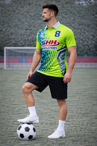 เสื้อยืดกีฬาผู้ชาย SHH 2026 ผ้าคอตตอน/โพลีเอสเตอร์ ระบายอากาศได้ดี สำหรับฤดูใบไม้ร่วง พิมพ์ลายตามสั่ง ออกแบบเองได้ ขายส่งจำนวนมาก - Product Image 5