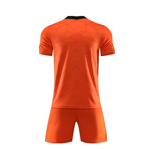 Tenues de football orange, maillots de football personnalisés, kits 100% polyester, impression numérique, vente en gros, fournisseur OEM, fabricant - Product Image 5