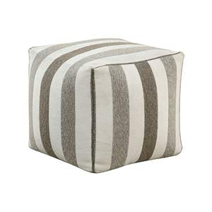 Modern <b>Square</b> Multi-Color Jacquard Fabric Ottoman Non-Slip Floor Pouf <b>Bean</b> <b>Bag</b> Chair 1pc Sitting Pouf - Product Image 3
