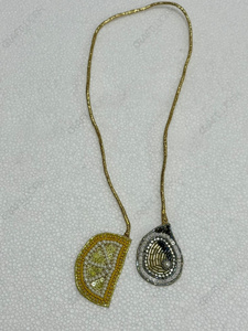 Wholesale Handmade Beaded Lemon and Avocado <b>Bag</b> Charm Fruit Purse Charm Keychain Fashion <b>Bag</b> <b>Accessory</b> OEM ODM Private Label Man - Product Image 4