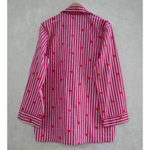 Conjunto de Pijama de Algodón Suave Estampado para Mujer, Ropa de Dormir Cómoda y Transpirable, Ropa de Casa Elegante para Damas - Product Image 5