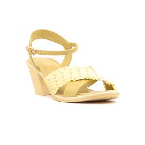 Sandalia Formal Tacón Amarillo FR4888 - Product Image 3