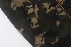 Women's Casual Camouflage <b>Jacket</b> With Pockets Long Sleeve Coat Zip up Cropped Bomber <b>Jacket</b> - Product Image 6