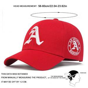 Gorra de Béisbol Snapback Impermeable de 6 Paneles con Hebilla Ajustable y Bordado de Logotipo Personalizado OEM/ODM, Sublimada, 100% Poliéster - Product Image 5